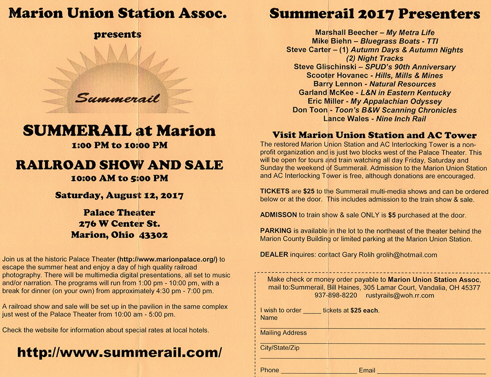 Summerail 2017 Summerail 2017